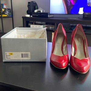 Nine West red heels